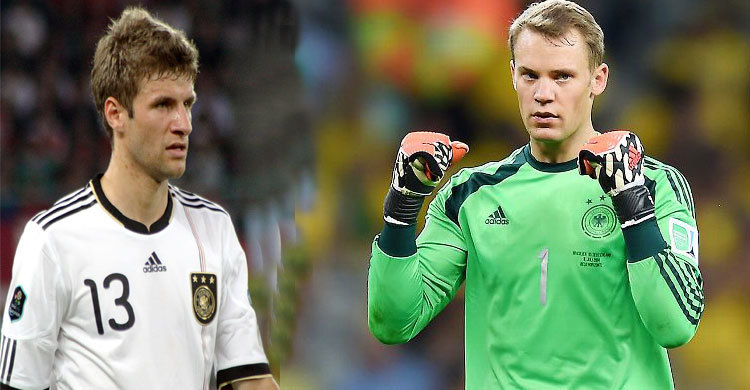 জার্মান দলে নেই ন্যুয়ার-মুলার 