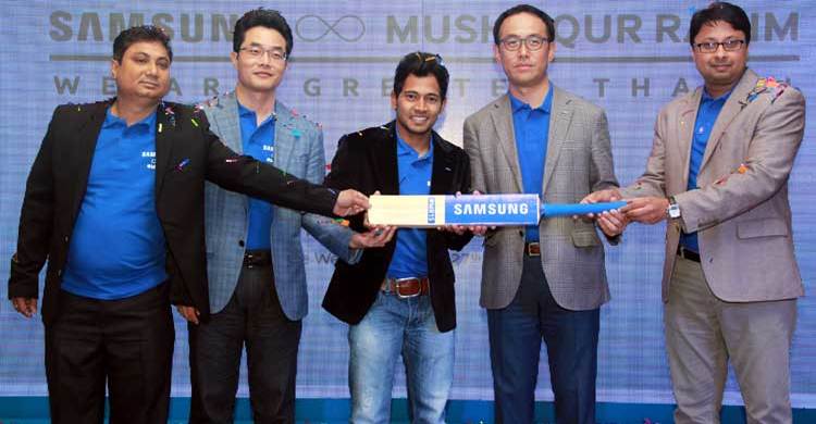 স্যামসাংয়ের ব্র্যান্ড অ্যাম্বাসেডর মুশফিক