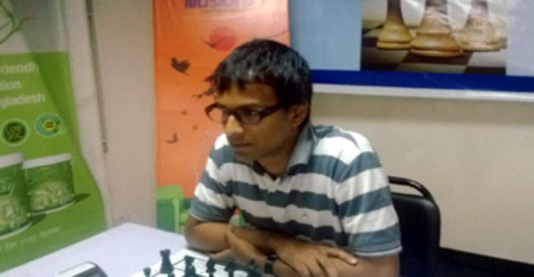 দাবায় অপরাজিত চ্যাম্পিয়ন নৌবাহিনীর রাকিব