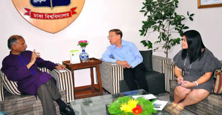 ঢাবি উপাচার্যের সঙ্গে থাই প্রতিনিধিদলের সাক্ষাৎ