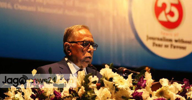 Any attack on press is a threat to democracy: president