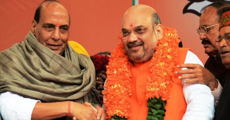 Amit Shah re-elected BJP president 