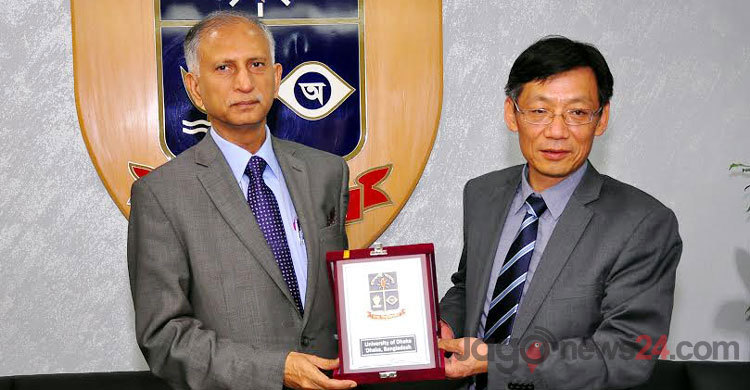 Chinese University Team meets DU VC