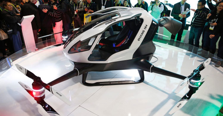 World’s first passenger drone unveiled at CES