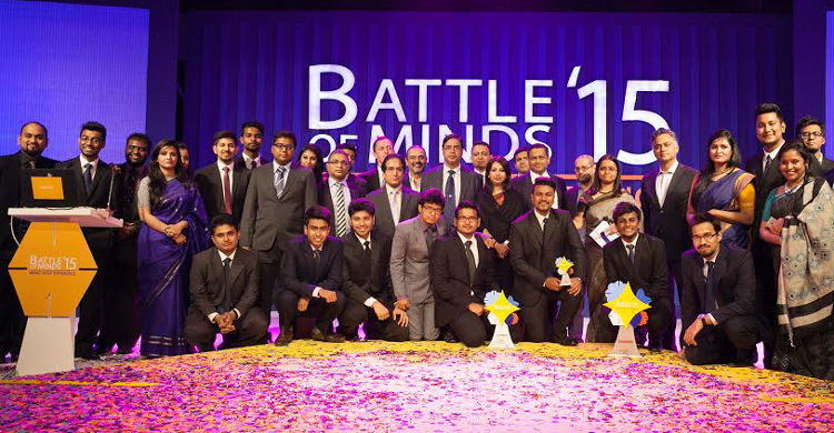 IBA bagged ‘Battle of Minds 2015’ award