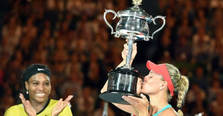 Kerber stuns Serena to win Australian Open