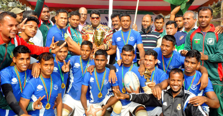Bangladesh Army emerges champions in national rugby 