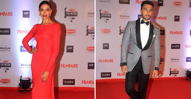 Ranveer, Deepika win big at Filmfare Awards