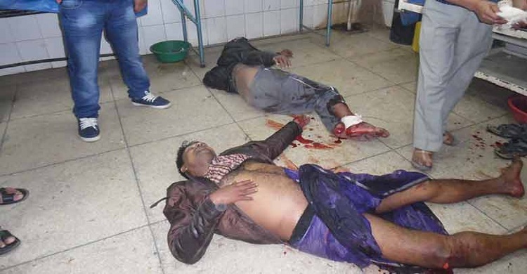 7 robbers injured in clash with cops
