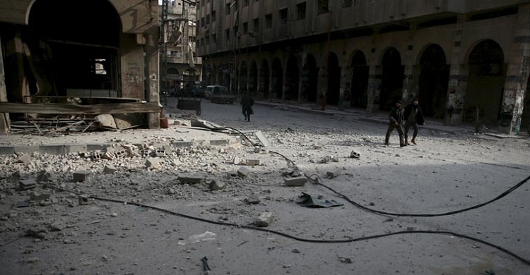 45 civilians killed in Syrian rebel bastion