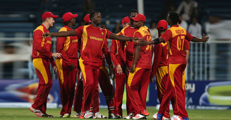 Zimbabwe cricket team arrived Dhaka