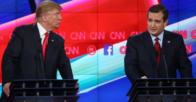 Republican rivals spar over IS fight