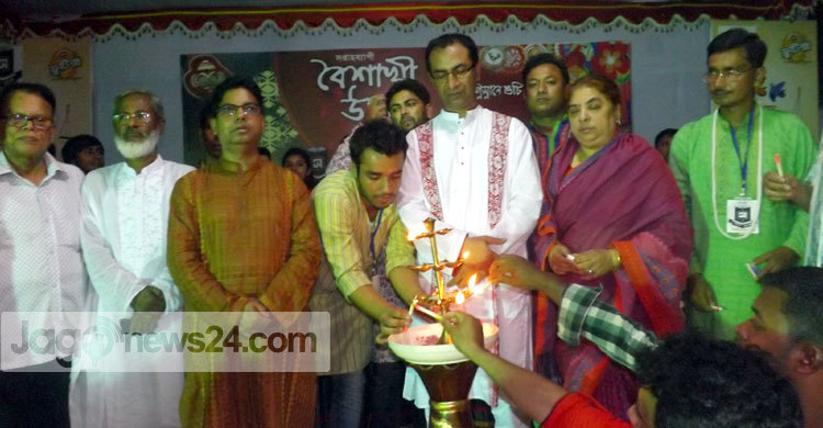 ব্রাহ্মণবাড়িয়ায় ফ্রুটিক্স-সাহিত্য একাডেমি বৈশাখী উৎসব শুরু