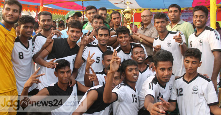 আন্তঃবিশ্ববিদ্যালয় ফুটবলে যবিপ্রবি চ্যাম্পিয়ন 