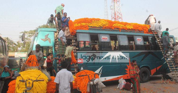 ঝিনাইদহে বিক্রি হবে কোটি টাকার ফুল