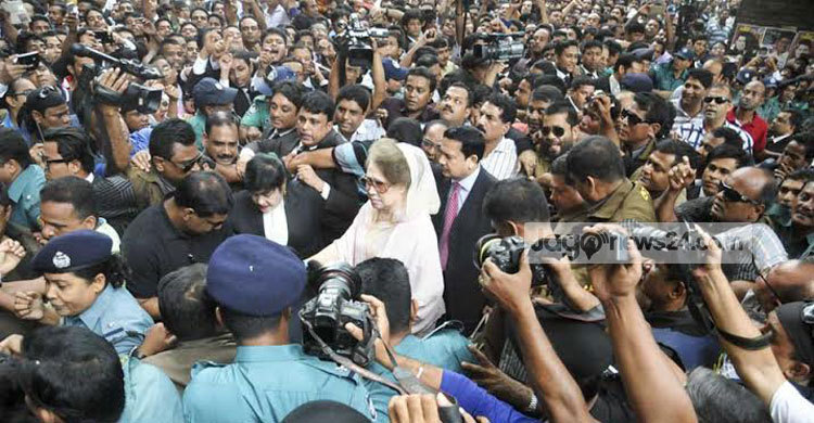 জামিন শেষে এবার সিএমএম কোর্টে খালেদা