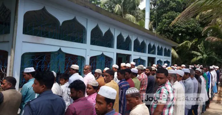 নাজিমের দাফন সম্পন্ন