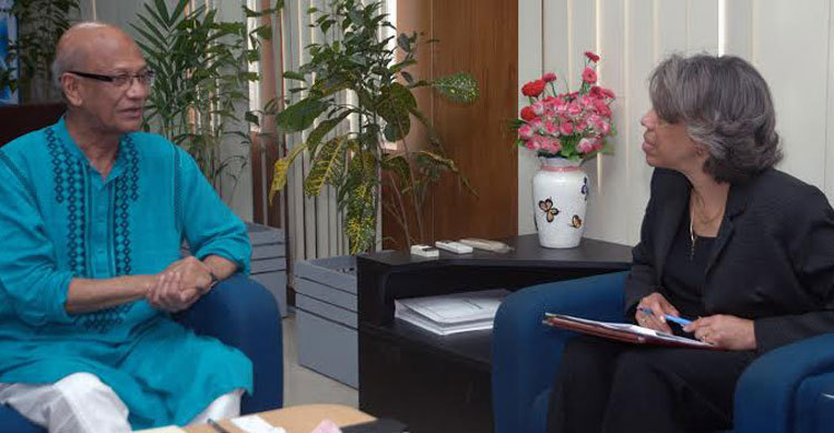 শিক্ষামন্ত্রীর সঙ্গে মার্কিন রাষ্ট্রদূতের সাক্ষাৎ