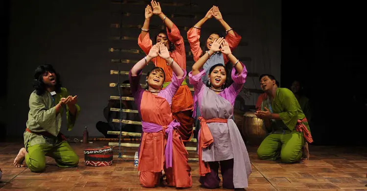 পদাতিকের নাট্যোৎসবে মহাকালের নীলাখ্যান