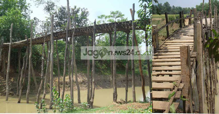 সখীপুরে সেতুর অভাবে দুর্ভোগে ৪০ গ্রামবাসী