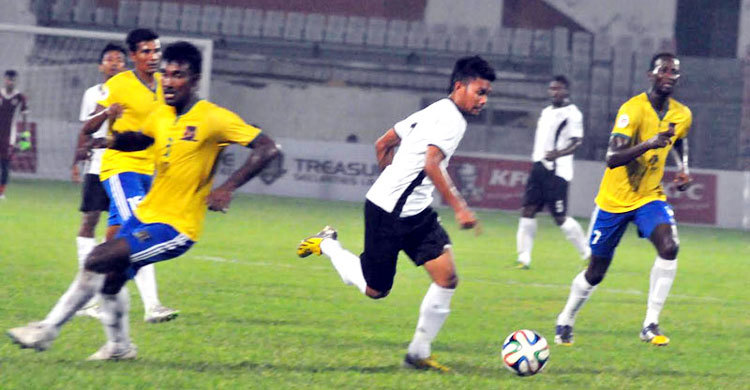 মোহামেডানকে হারিয়ে দুর্দান্ত শুরু শেখ জামালের