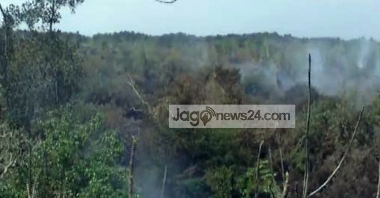 ৪র্থ দিনেও আগুন নেভাতে কাজ করছে ফায়ার সার্ভিস