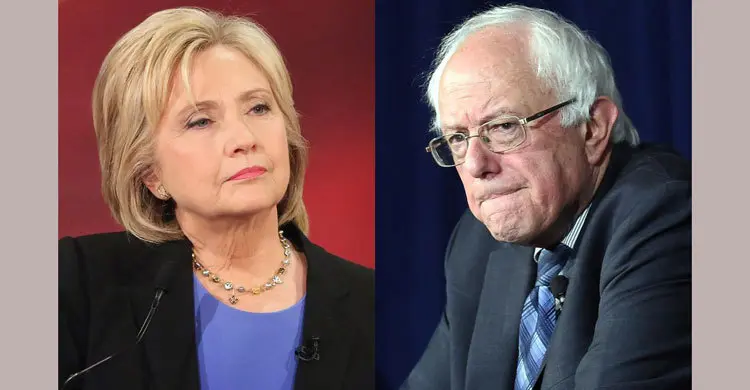 উইসকনসিন অঙ্গরাজ্যে হারলেন হিলারি, জয়ী স্যান্ডার্স