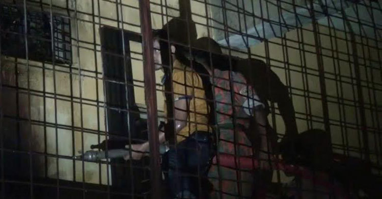 কিশোরগঞ্জে অগ্রণী ব্যাংকে আগুন