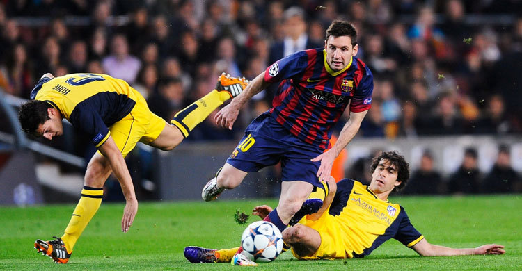 অ্যাটলেটিকোর বিপক্ষে রাতে মাঠে নামবে বার্সা 