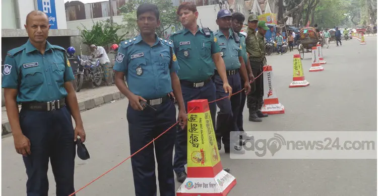 সাতরাস্তার যানজট কমাতে বিকল্প রাস্তা ব্যবহারের অনুরোধ