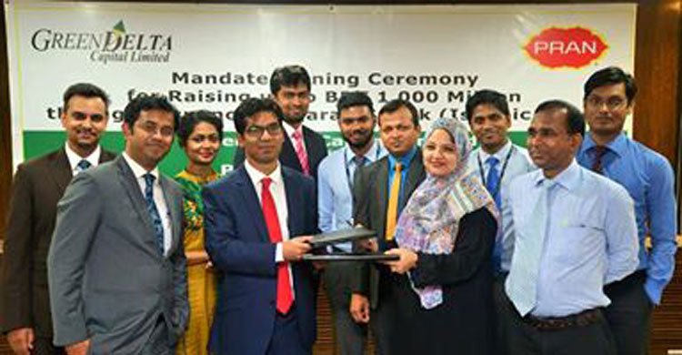 PRAN signs deal with Green Delta Capital  