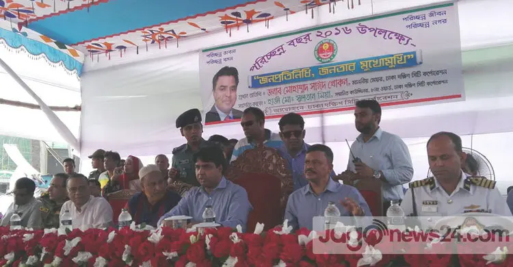 জনতার মুখোমুখি মেয়র সাঈদ খোকন