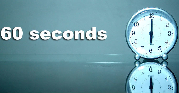 What happens on the internet in 60 seconds