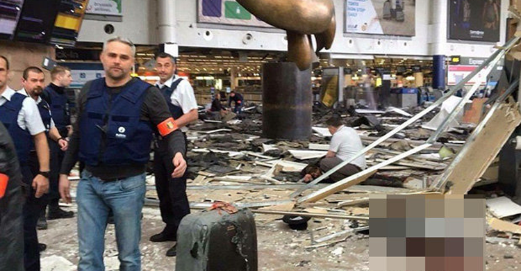 Explosions hit Brussels airport, 13 killed