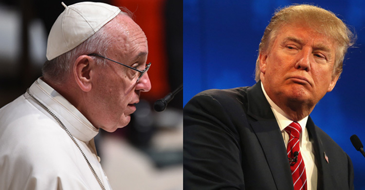 Pope Suggests Trump Is ‘Not Christian’