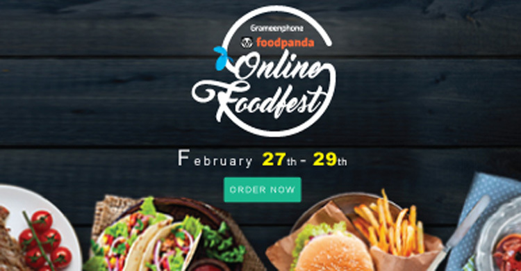 Grameenphone-foodpanda online food festival 