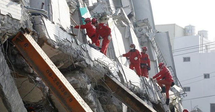 Woman found alive two days after Taiwan quake