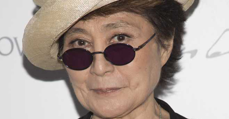 Yoko Ono hospitalized for flu symptoms