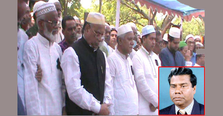 সিরাজগঞ্জের সাবেক পৌর মেয়র গোলাম কিবরিয়ার দাফন সম্পন্ন