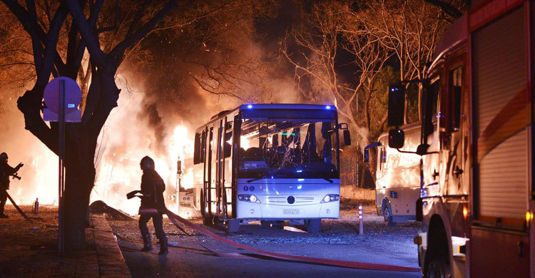 আঙ্কারা বিস্ফোরণে সিরীয় কুর্দিরা দায়ী 