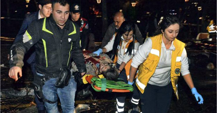 আঙ্কারা বিস্ফোরণের পর পিকেকের বিরুদ্ধে ব্যাপক অভিযান 