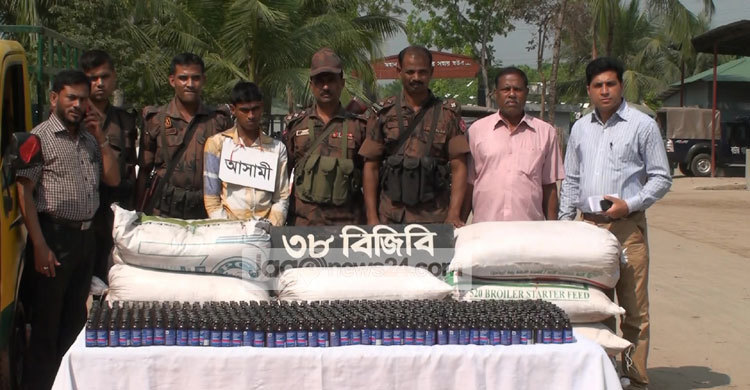 সাতক্ষীরায় গ্যাস সিলিন্ডার ও ফেনসিডিল জব্দ