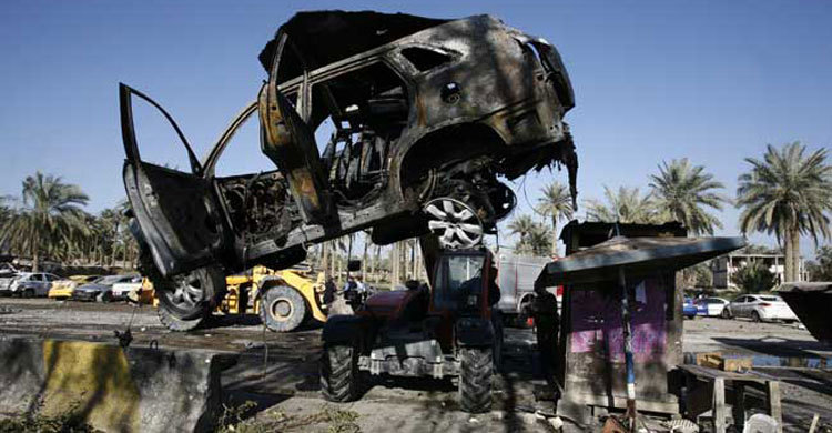 বাগদাদে আইএসের বোমা হামলায় নিহত ৬০