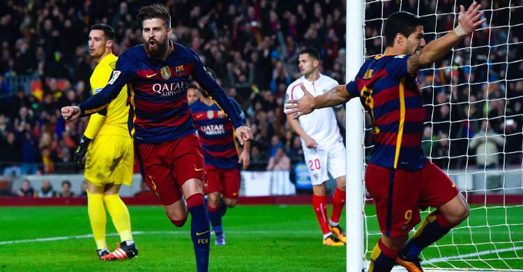 সেভিয়াকে হারিয়ে বার্সেলোনার জয়ের রেকর্ড