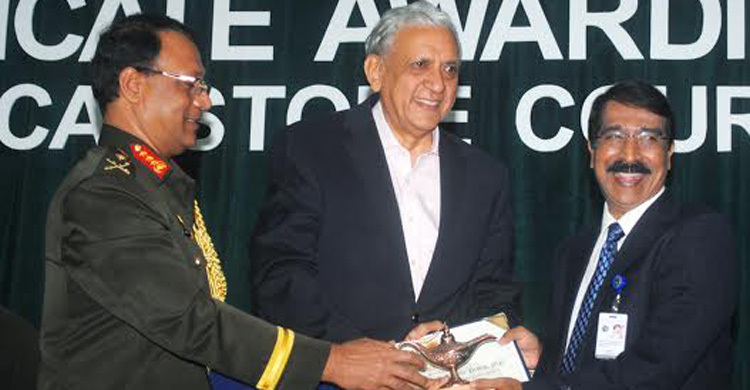 ন্যাশনাল ডিফেন্স কলেজে ‘ক্যাপস্টোন কোর্স-২০১৬’ সমাপ্ত