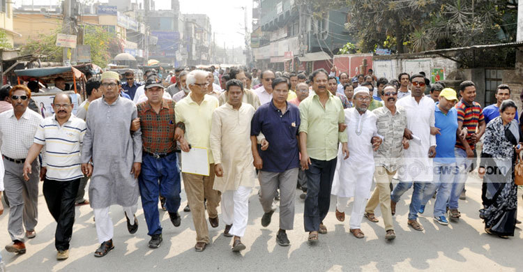 দিনাজপুরে ১৪ মার্চ সকাল-সন্ধ্যা হরতাল