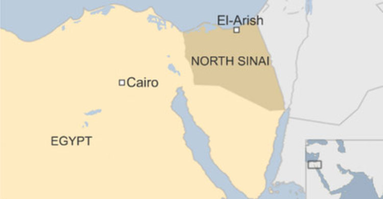 মিসরে আইএসের হামলায় ১৩ পুলিশ নিহত