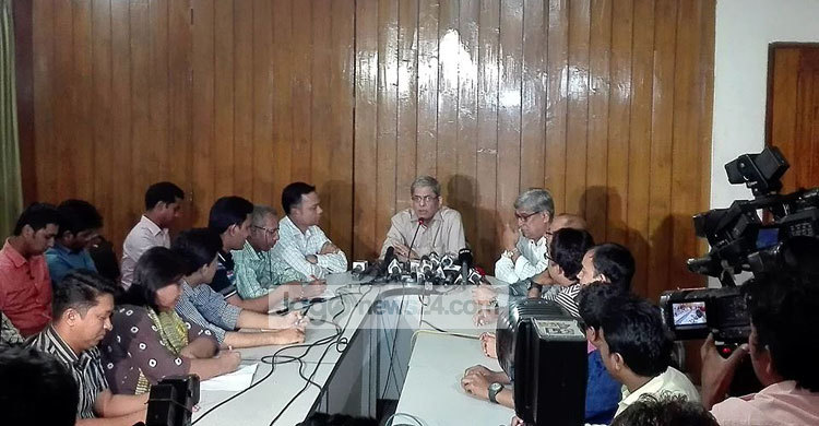 আজকের বৈঠকে নতুন গঠনতন্ত্র নিয়ে আলোচনা হবে : ফখরুল