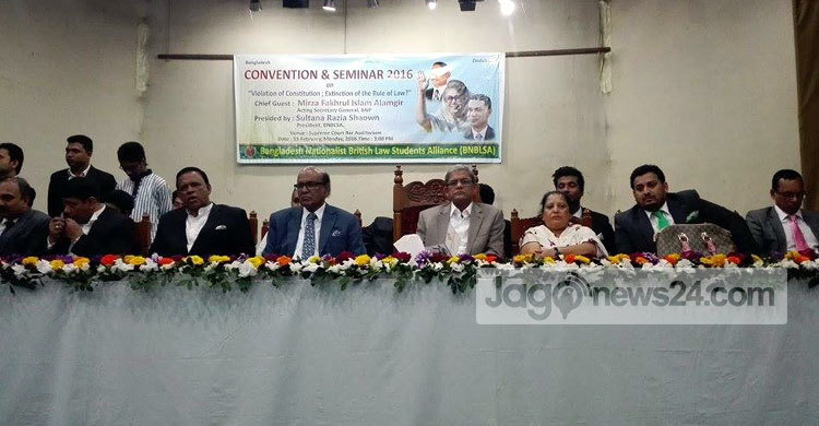 কংগ্রেসের পরিণতি হবে আওয়ামী লীগের : ফখরুল