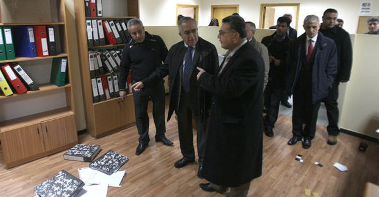 ফিলিস্তিনি টেলিভিশন কার্যালয়ে ইসরায়েলের অভিযান